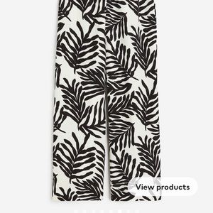 H&M linen blend pants